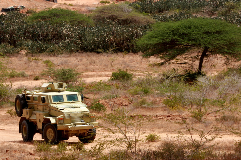 VRAI on location in Somalia